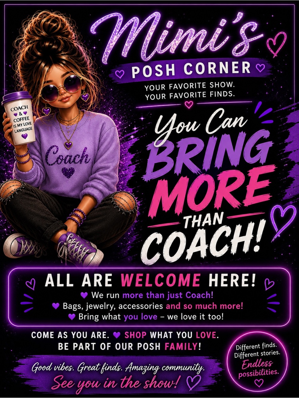 Mimi's Posh Corner is LIVE!!! Come join and have some fun. - Picture 3 of 10